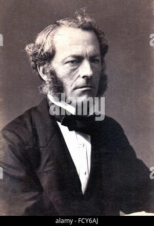 portrait of george gabriel stokes 1819 1903 physicist and mathematician Stock Photo