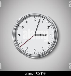 Classic wall clock Stock Vector