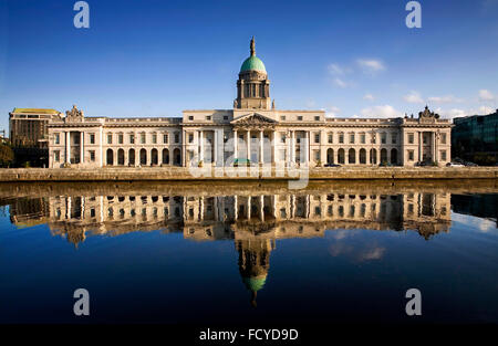 Custom House, Dublin, Ireland Stock Photo