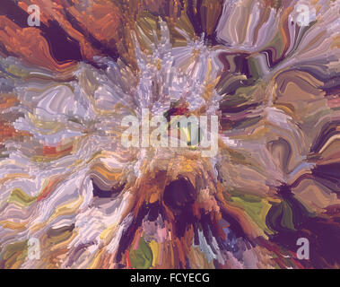 Abstract background with colorful splashes in multi colors Stock Photo