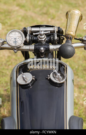 Vintage Matchless motorcycle. Classic british motorcycle Stock Photo