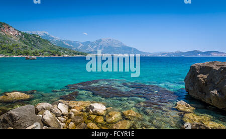 Adriatic summer day sea landscape Stock Photo