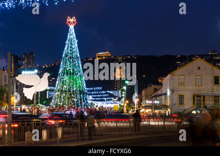 The Holiday of Holidays celebrations in Haifa, 2015 Stock Photo