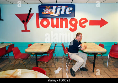 TUCSON, AZ – FEBRUARY 15: Pro Bowler Patrick Allen at the PBA Odor-Eaters Open Held in Tucson, Arizona on February 15, 2004. Stock Photo