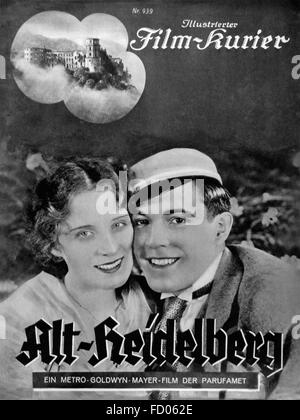 Student Prince in Old Heidelberg, The - German Movie Poster Stock Photo