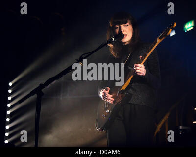 Daughter perform live at Manchester Albert Hall. Stock Photo