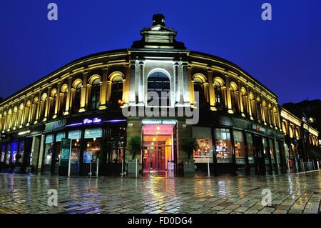 Glasgow, Scotland, UK. 26th January, 2016. UK Weather: Merchant Square on Candleriggs, in the Merchant City area of Glasgow. Credit:  Tony Clerkson/Alamy Live News Stock Photo