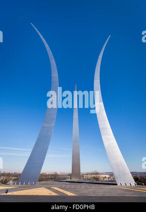 ARLINGTON, VIRGINIA, USA - United States Air Force Memorial. Stock Photo