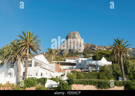 Villas in Bantry Bay, Cape Town, City of Cape Town Municipality, Western Cape Province, Republic of South Africa Stock Photo