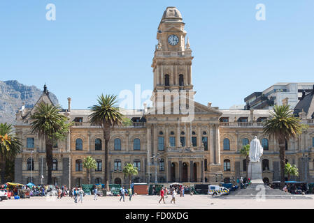 Cape Town City Hall, Grand Parade, Cape Town, Western Cape Province, Republic of South Africa Stock Photo