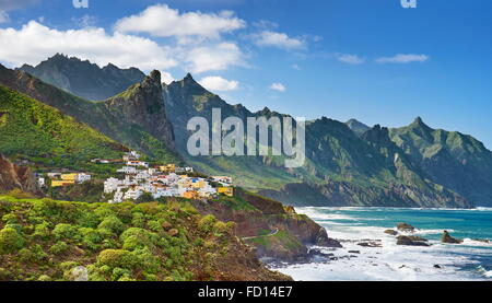 Almaciga, Taganana Coast, Tenerife, Canary Islands, Spain Stock Photo