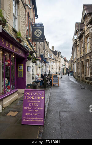Cirencester town centre, the capital of the Cotswolds, Gloucestershire, England, UK Stock Photo
