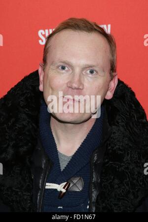 Park City, UT, USA. 26th Jan, 2016. Pat Healy at arrivals for CARNAGE PARK Premiere at Sundance Film Festival 2016, Library Center Theatre, Park City, UT January 26, 2016. Credit:  James Atoa/Everett Collection/Alamy Live News Stock Photo