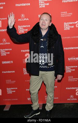 Park City, UT, USA. 26th Jan, 2016. Pat Healy at arrivals for CARNAGE PARK Premiere at Sundance Film Festival 2016, Library Center Theatre, Park City, UT January 26, 2016. Credit:  James Atoa/Everett Collection/Alamy Live News Stock Photo