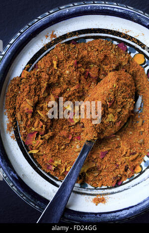 Ras el hanout (Moroccan spice mixture) Stock Photo