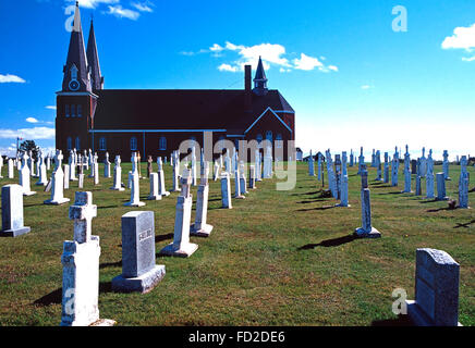 Cemetery at Eglise Notre Dame du Mont Carmel - Mont Carmel, Prince ...