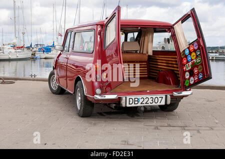 Austin Seven Mini van camper Stock Photo