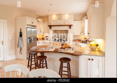 Country cottage farmhouse style kitchen. Stock Photo