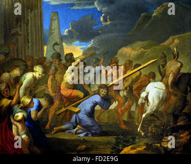 Le Portement de Croix - The Carrying of the Cross 1643 Lubin Baugin 1610-1663 France French Stock Photo