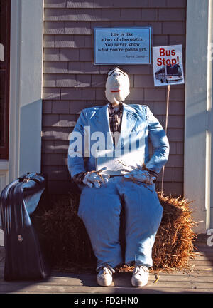 The Great Scarecrow Festival,Mahone Bay,Nova Scotia Stock Photo