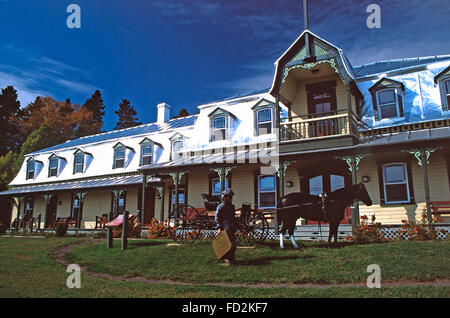 Museum of The Traveling Salesman,Port Daniel,Gaspe Peninsula,Quebec Stock Photo