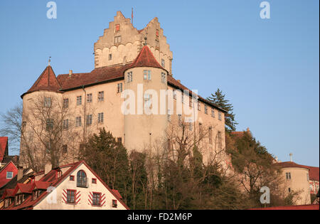 Meersburg castle above Lake Constance in Germany Stock Photo