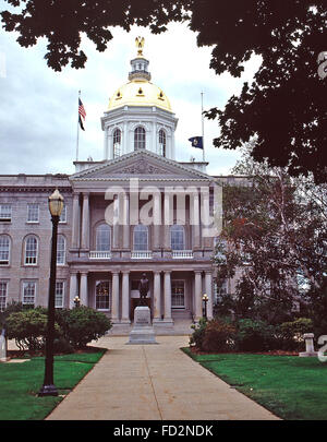 New Hampshire State Capitol Building,Concord Stock Photo