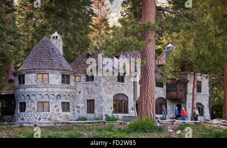 Vikingsholm Castle at Emerald Bay State Park, Lake Tahoe, California. Stock Photo