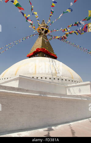 Boudhanath Stupa, Kathmandu, Nepal Stock Photo