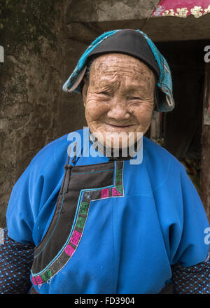 1, one, Chinese woman, old woman, elderly woman, mature woman