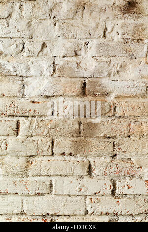 Abstract background old brick wall with cracks and scratches. Sepia. Landscape style. Great background or texture. Stock Photo