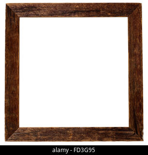 Distressed Wood Picture frame Stock Photo