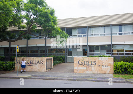 Mackellar secondary girls school in manly vale,Sydney,New south wales,australia Stock Photo