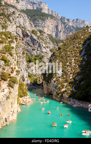 Entrance of the Verdon Gorge Stock Photo - Alamy