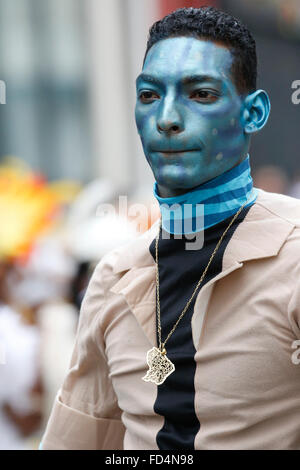 Paris Tropical Summer Carnival. Stock Photo