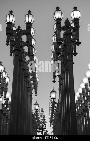 Lights Outside Los Angeles County Museum of Art