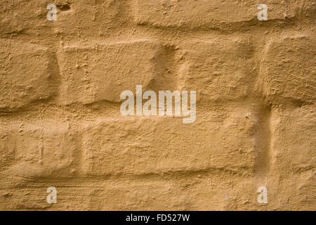 Image of plastered brick wall. Stock Photo