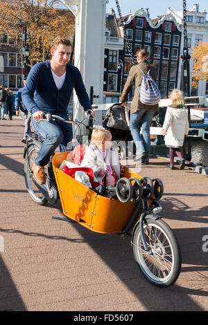 dutch bike with child carrier