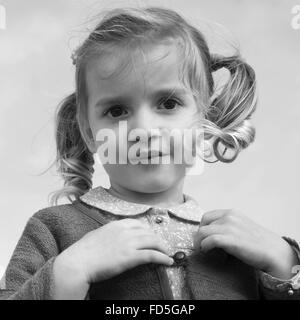 Child girl smiling at the camera Stock Photo