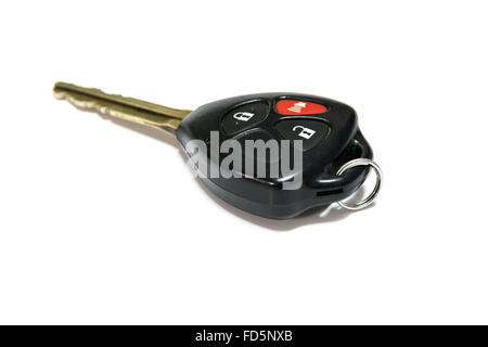 Car keys with remote control. Stock Photo