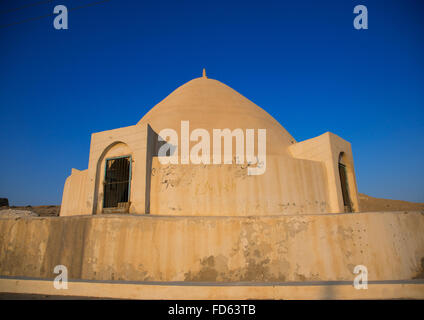 water reservoir in iranian traditional architecture, Qeshm Island, Laft, Iran Stock Photo