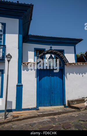 Casa da Gloria, Diamantina, Minas Gerais, Brazil Stock Photo