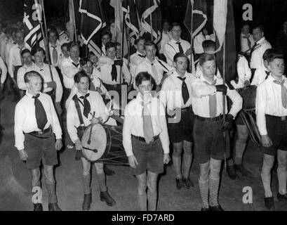 Parade of Protestant youth groups, 1933