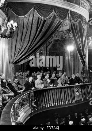 State ceremony at the Staatsoper Berlin, 1935 Stock Photo