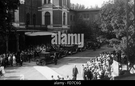 The Bayreuth Festspielhaus (Bayreuth Festival Theatre), 1930 Stock Photo