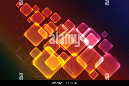 Square Abstract background Stock Vector