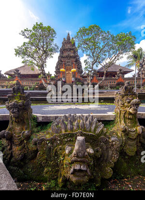 Temple Pura Taman Saraswati, Ubud, Bali, Indonesia, Asia Stock Photo