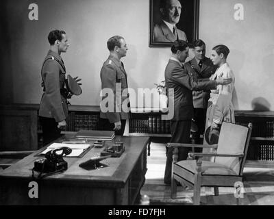 Moviestill from 'Kopf hoch, Johannes!', 1941 Stock Photo