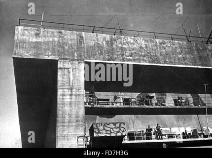 German coastal fortifications on the Atlantic Wall Stock Photo