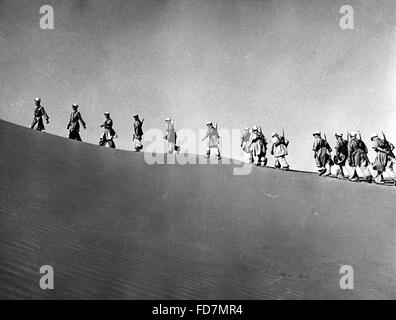 Soldiers of the French Foreign Legion, before 1939 Stock Photo